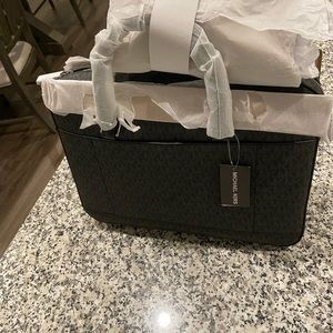 Brand New Michael Kors black briefcase
